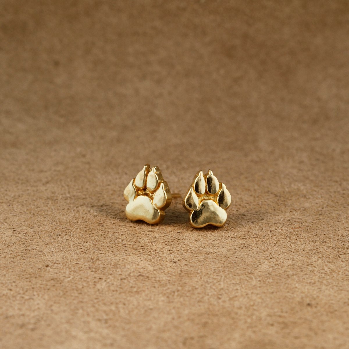 Dog Paw Earrings, Small 