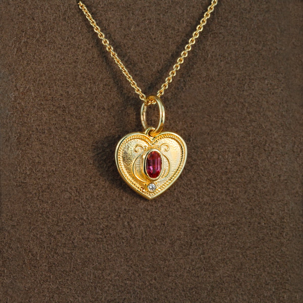 Mini Etruscan Heart